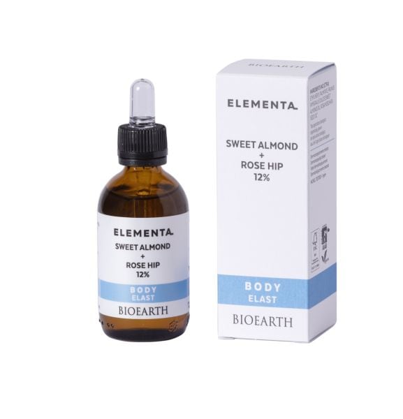 Elementa Sweet Almond + Rose Hip 12% Body Serum   50 ml